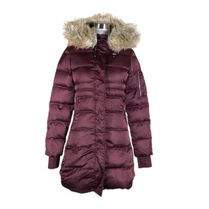 Unisex Calvin Klein Jeans - Down jacket, size 34 - Wine red (1)