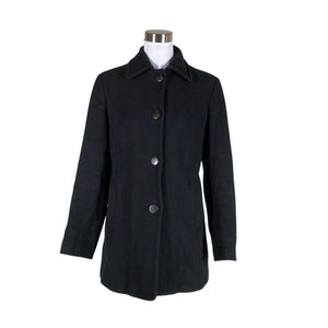 Unisex MasCara - Wool coat, size 36 - Black (1)