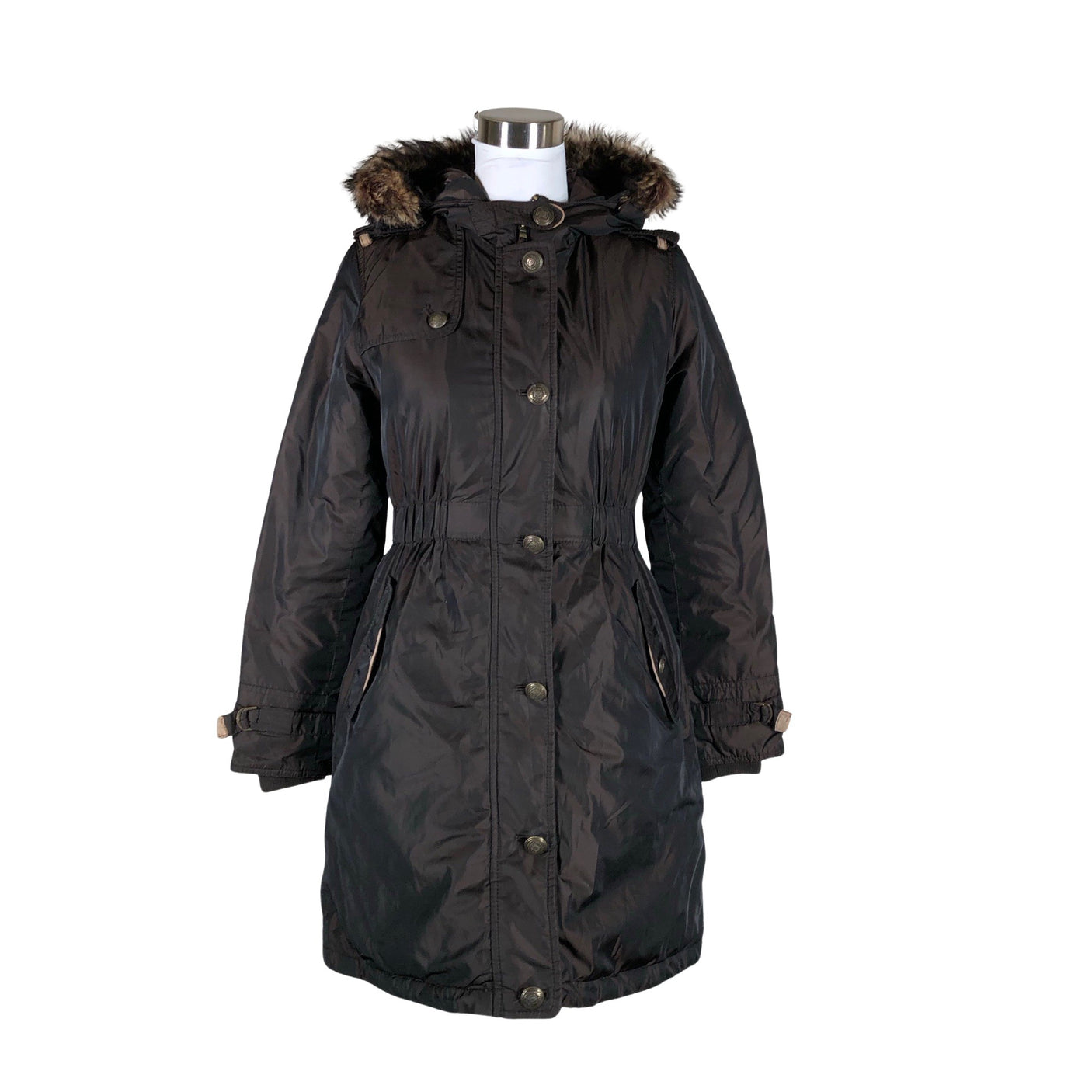 Unisex Massimo Dutti - Down jacket, size 36 - Brown (1)
