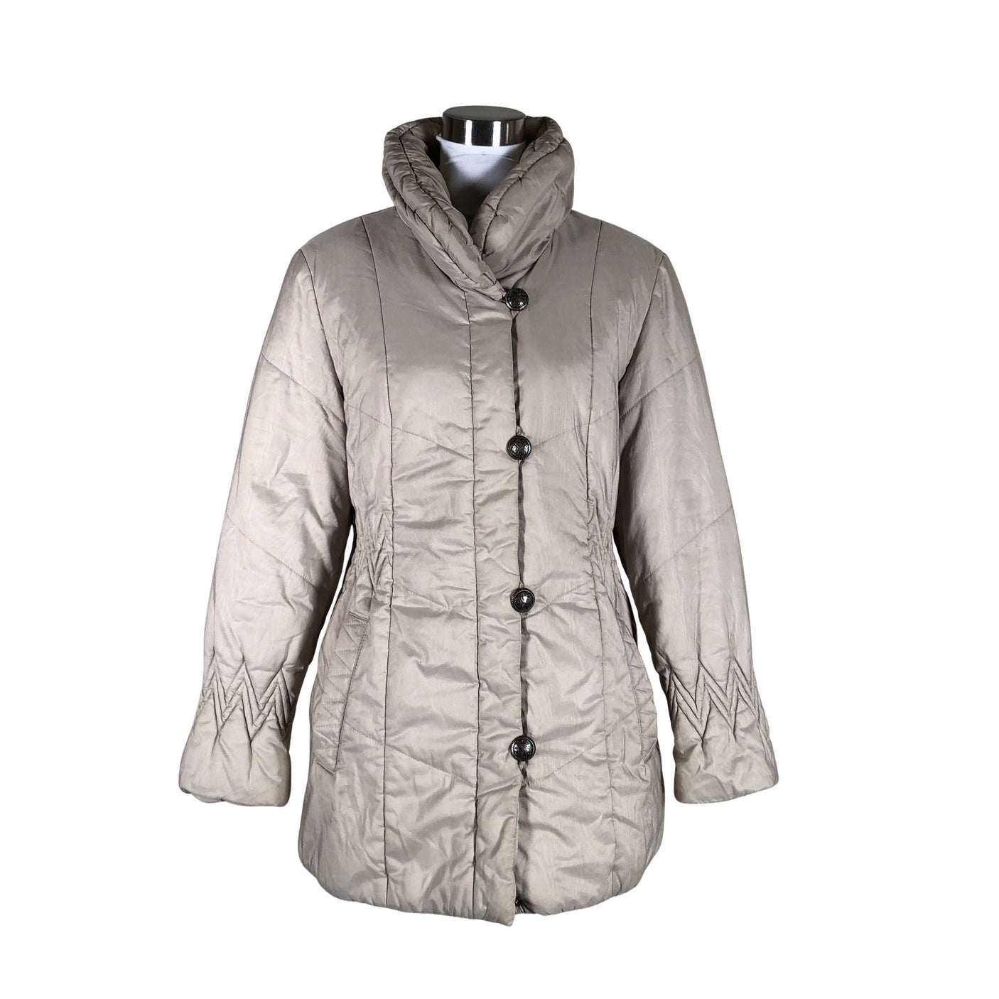 Unisex Barbara Lebek - Winter jacket, size 38 - Beige (1)