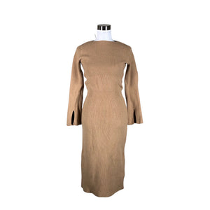Unisex Uniqlo - Knit dress, size 34 - Brown (1)
