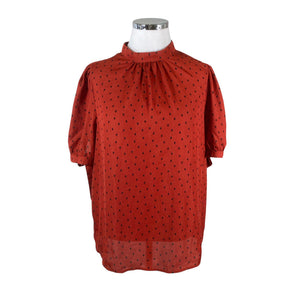Unisex Fashion Union - Short-sleeved blouse, size 46 - Brown (1)