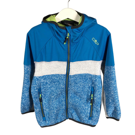 Unisex CMP - Soft shell jacket, size 104 - 110 - Blue ()