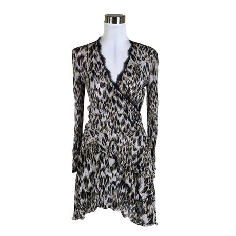 Unisex Bimba Y Lola - Schiffon dress, size 38 - Beige ()