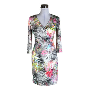 Unisex Betty Barclay - Tricot dress, size 38 - Gray (1)