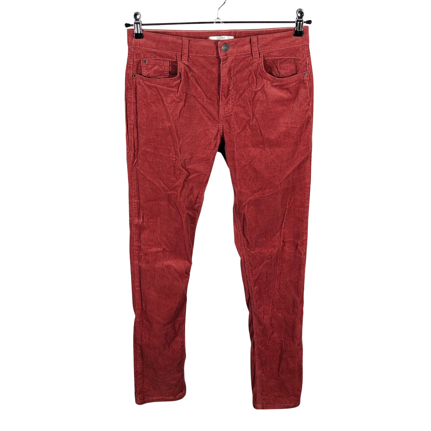 Unisex Esprit - Velvet pants, size W30 - Red (1)