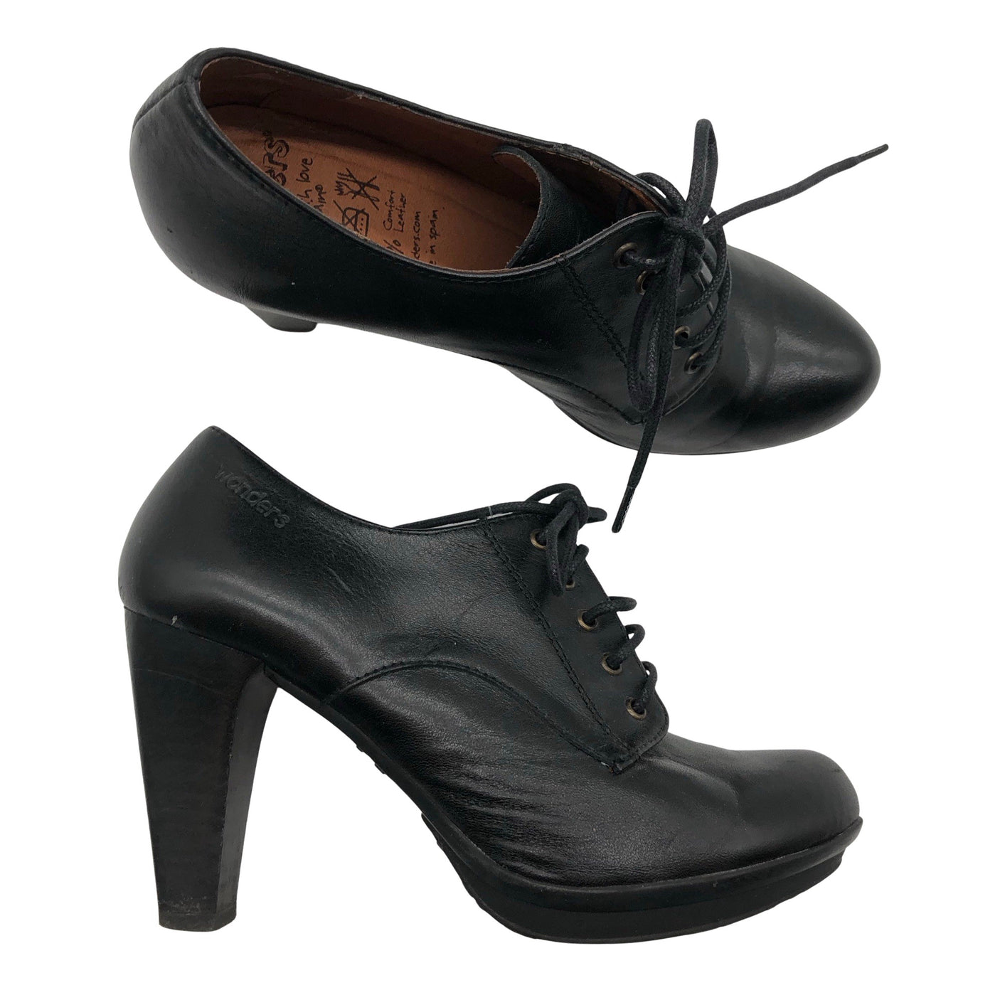 Unisex Wonders - Walking shoes, size 36 - Black (1)