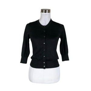 Unisex Lindex - Cardigan, size 36 - Black (1)