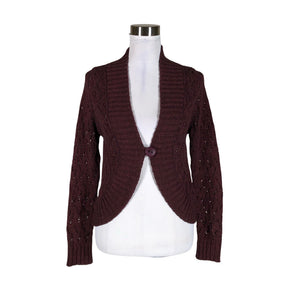 Unisex Global - Cardigan, size 34 - Violet (1)