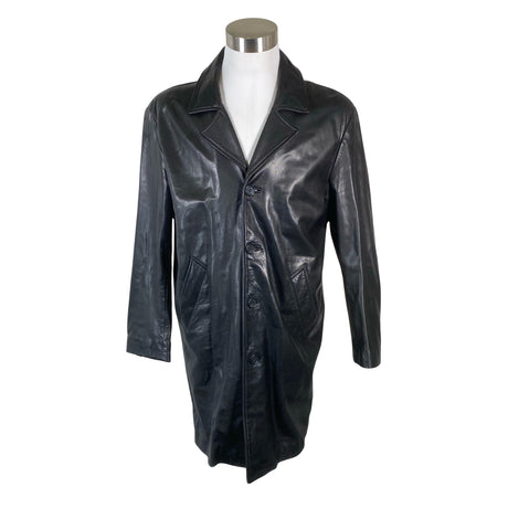 Unisex On Stage - Leather jacket, size L - Black ()