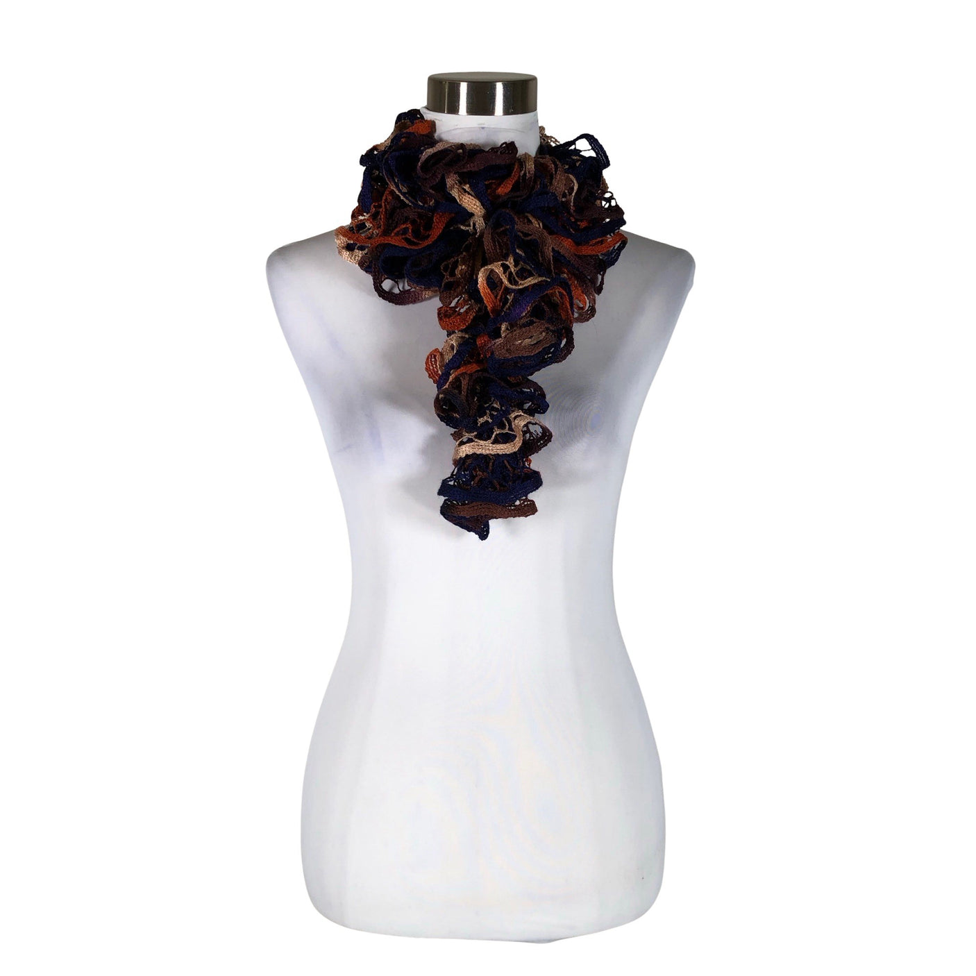 Unisex Handmade - Scarf, size Maxi - Blue (1)