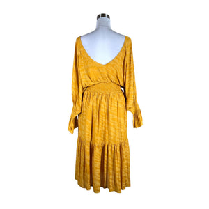 Unisex Gestuz - Schiffon dress, size 40 - Yellow (2)