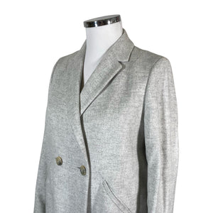 Unisex Massimo Dutti - Wool coat, size 42 - Gray (3)