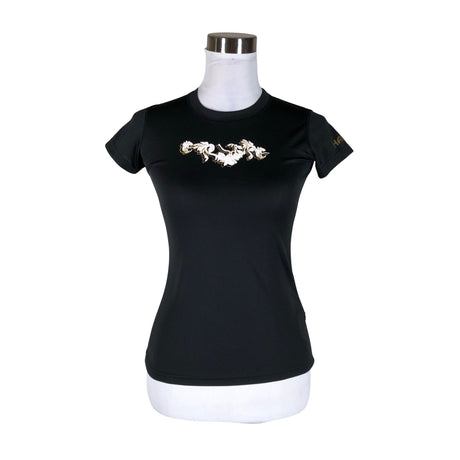 Unisex Halti - Sports shirt, short sleeve, size 36 - Black ()