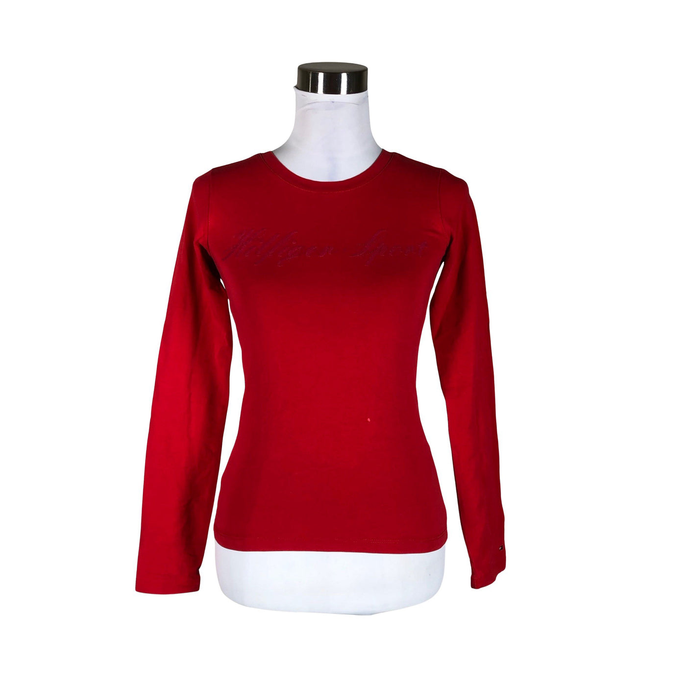 Unisex Tommy Hilfiger - Tricot shirt, size 36 - Red (1)