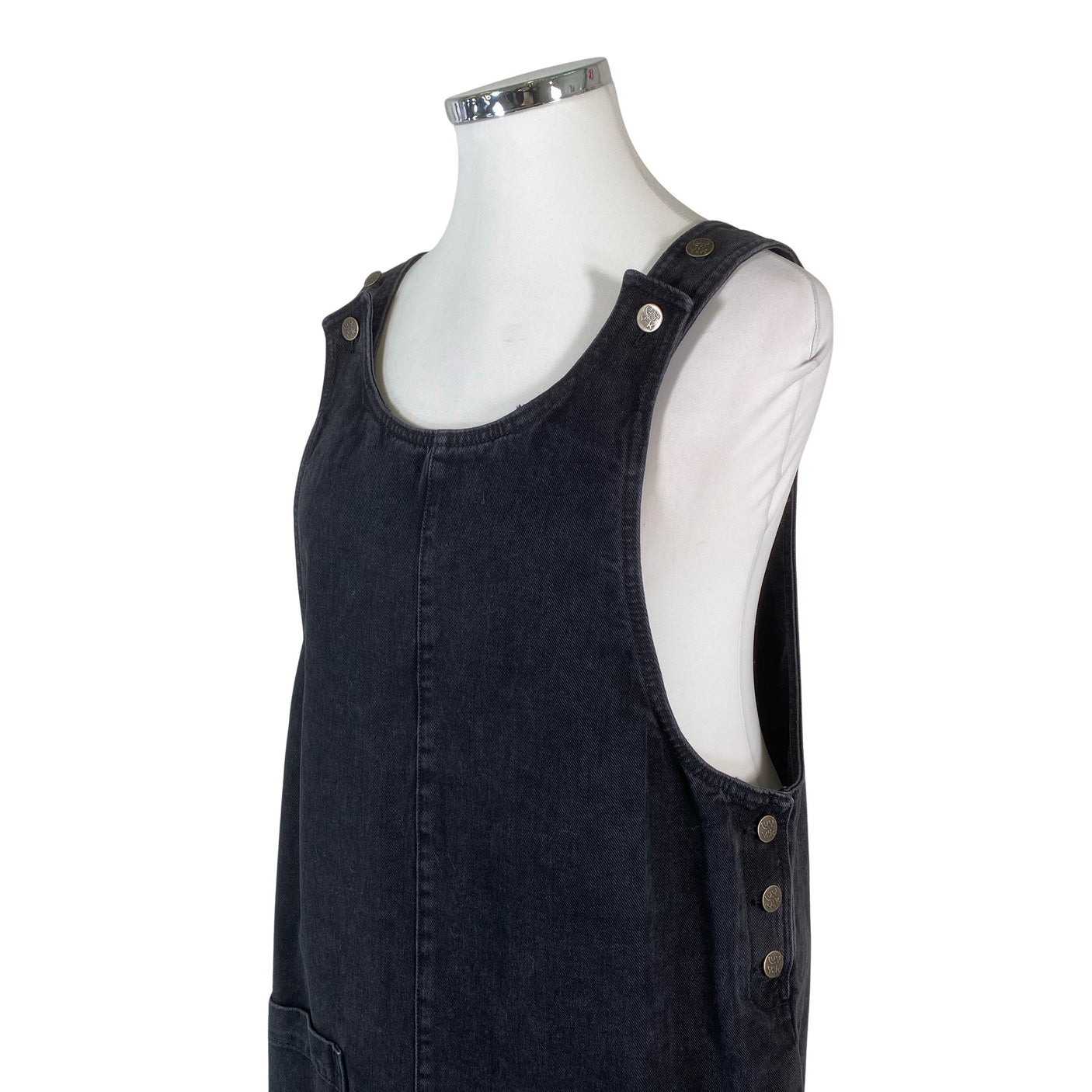 Unisex Lucy & Yak - Denim dress, size 42 - Gray (3)