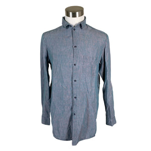 Unisex Samuji - Collared shirt, size M - Gray (1)