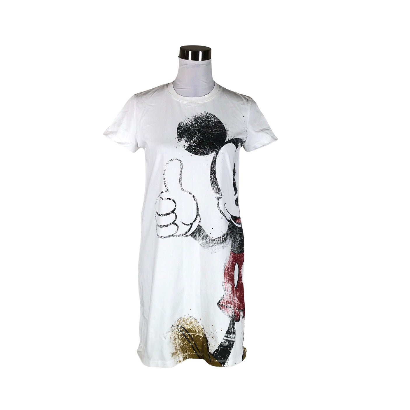 Unisex Desigual - Tricot dress, size 36 - White (1)