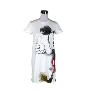 Unisex Desigual - Tricot dress, size 36 - White (1)