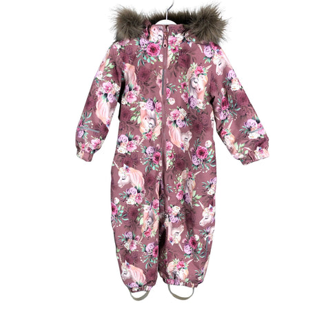 Unisex Name It - Winter overall, size 86 - 92 - Light pink ()