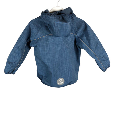 Unisex POMPdeLUX - Soft shell jacket, size 92 - 98 - Blue (2)