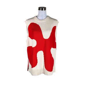 Unisex Marimekko - Knit vest, size 38 - Beige (1)