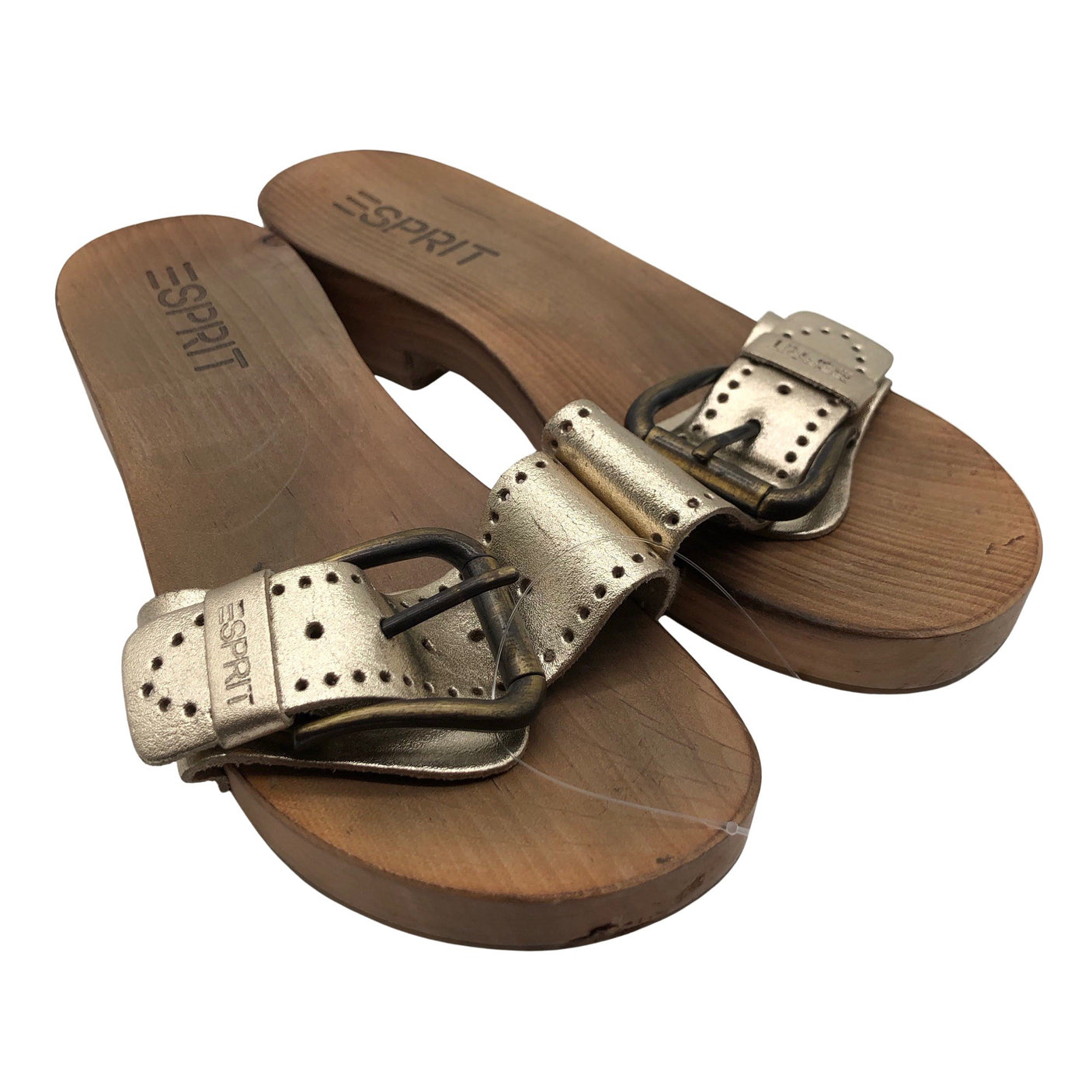 Unisex Esprit - Sandals, size 38 - Gold (2)