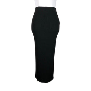Unisex Makia - Knit skirt, size 34 - Black (1)