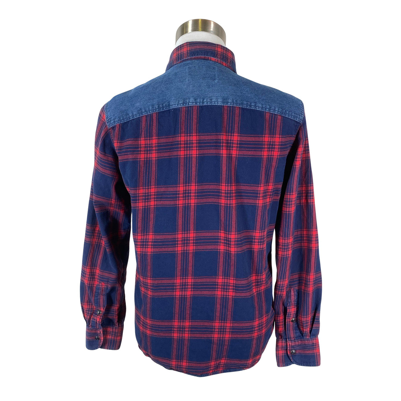 Unisex Celio - Flannel shirt, size M - Blue (2)