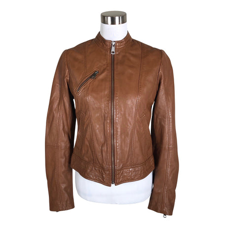 Unisex Esprit - Leather jacket, size 38 - Brown ()