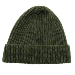 Unisex Handmade - Winter beanie, size 56 - 58 cm - Green (1)