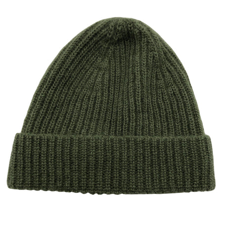 Unisex Handmade - Winter beanie, size 56 - 58 cm - Green ()
