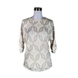 Unisex Quiz - Party shirt, size 36 - Natural white ()
