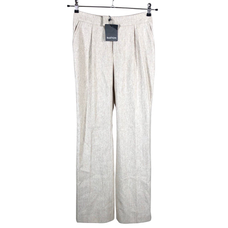 Unisex Bastion - Straight leg trousers, size 34 - Beige ()