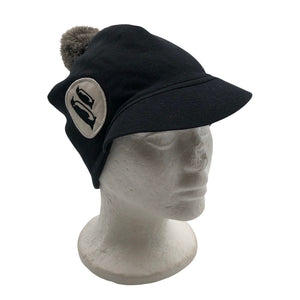 Unisex Super Yellow - Lightweight beanie, size 52 - 54 cm - Black (1)