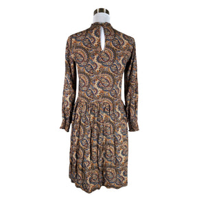 Unisex Soyaconcept - Schiffon dress, size 34 - Brown (2)