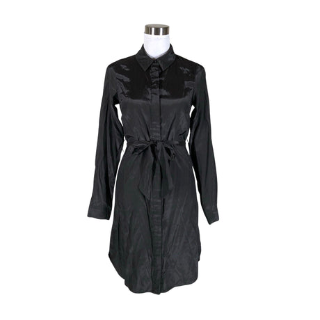 Unisex Na-KD - Schiffon dress, size 34 - Black ()