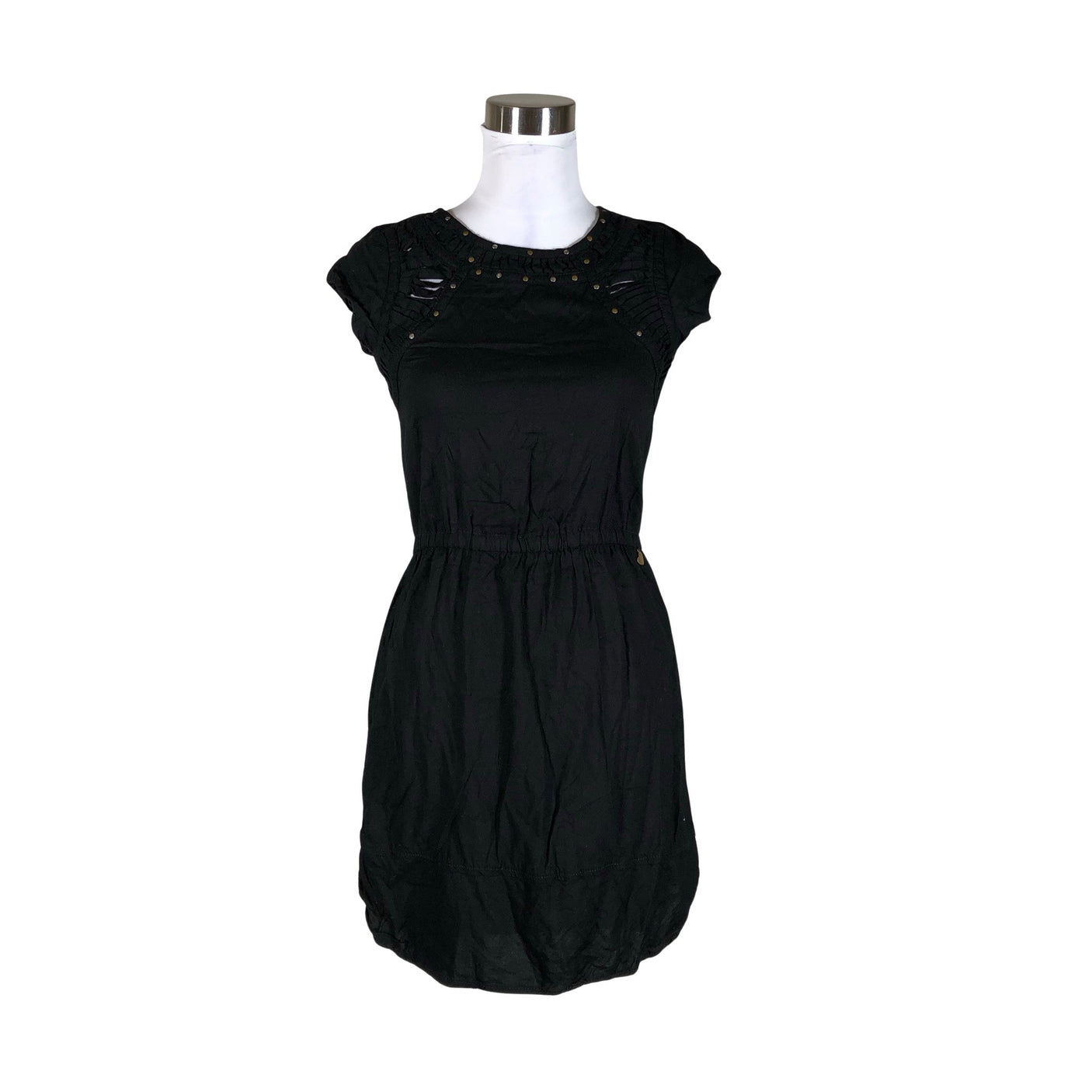 Unisex Tommy Hilfiger - Schiffon dress, size 34 - Black (1)