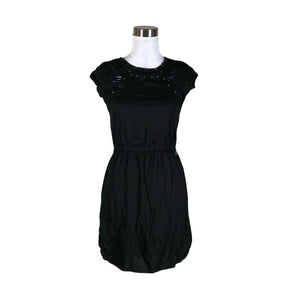 Unisex Tommy Hilfiger - Schiffon dress, size 34 - Black (1)