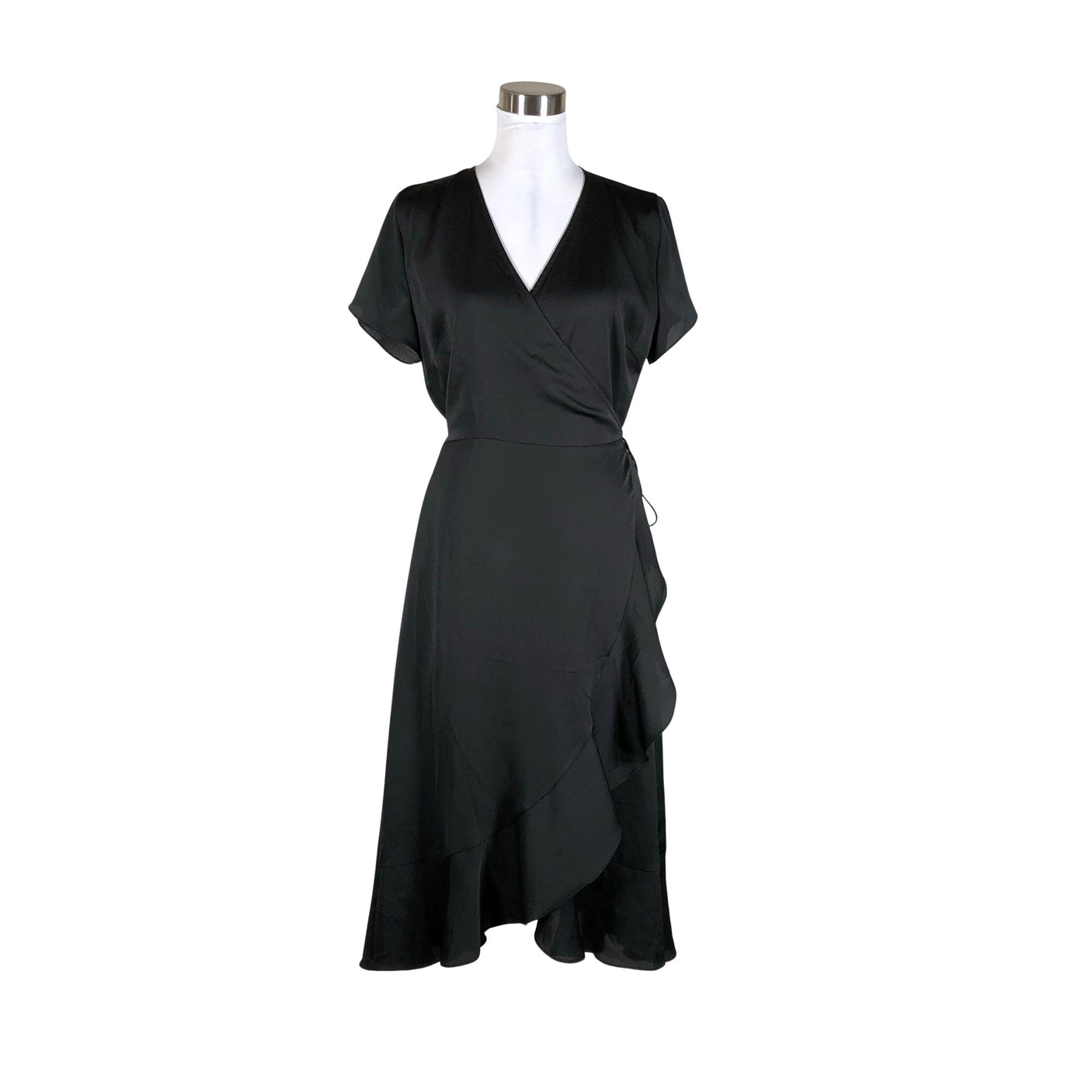 Unisex Neo Noir - Schiffon dress, size 40 - Black (1)