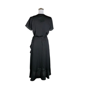 Unisex Neo Noir - Schiffon dress, size 40 - Black (2)