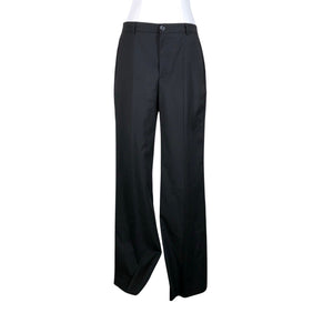 Unisex Filippa K. - Straight leg trousers, size 40 - Black (1)