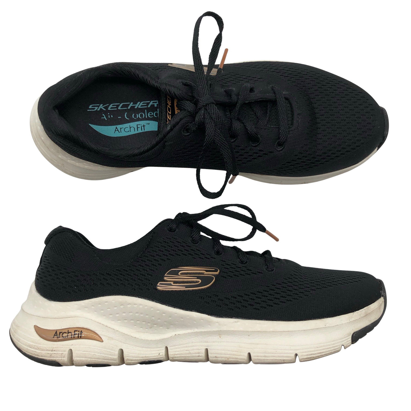 Unisex Skechers - Sneakers, size 38 - Black (1)