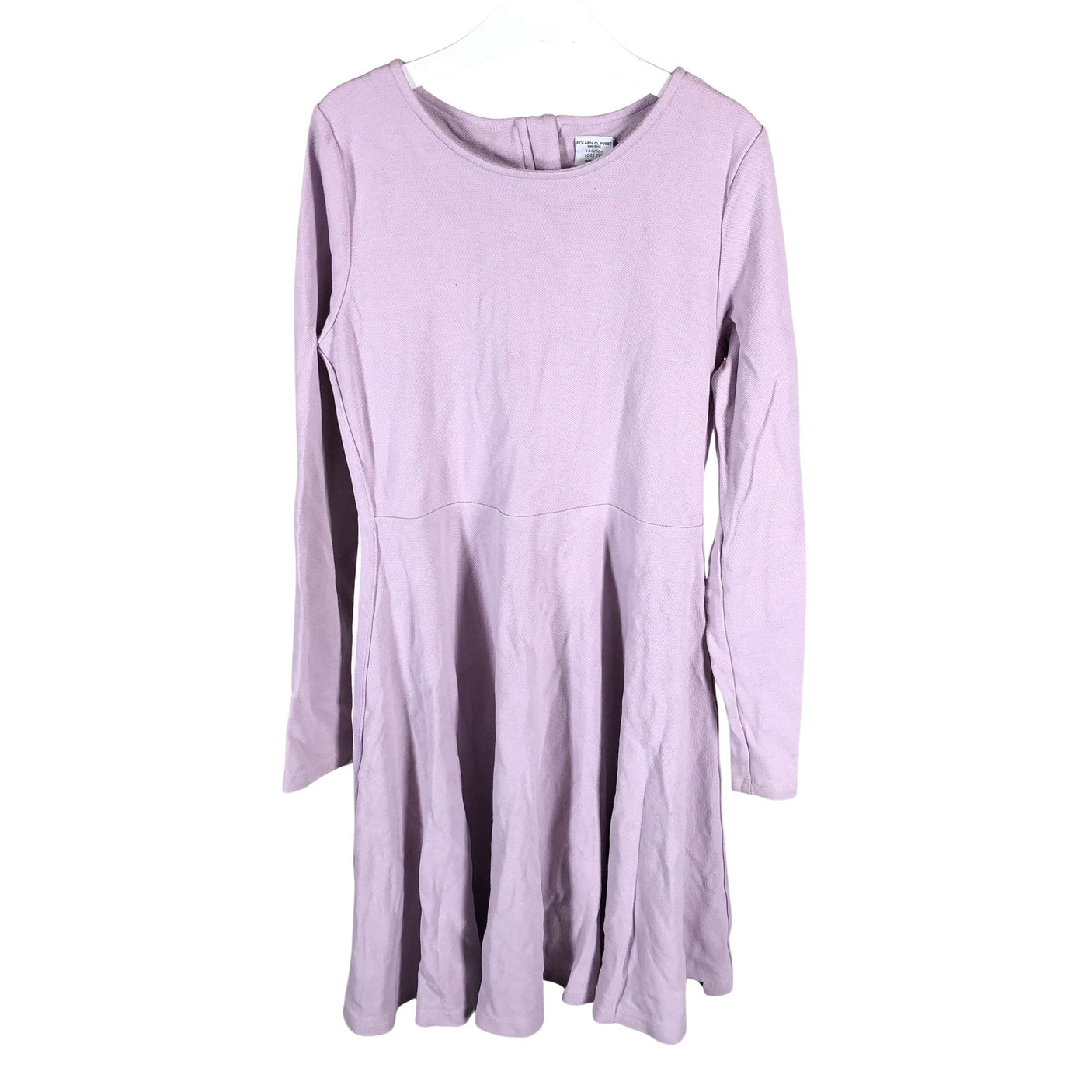 Unisex Polarn O. Pyret - Tricot dress, size 146 - 152 - Violet (1)
