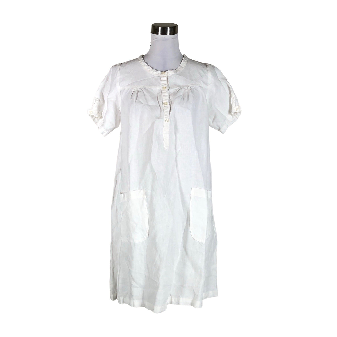 Unisex R-collection - Dress, size 40 - White (1)