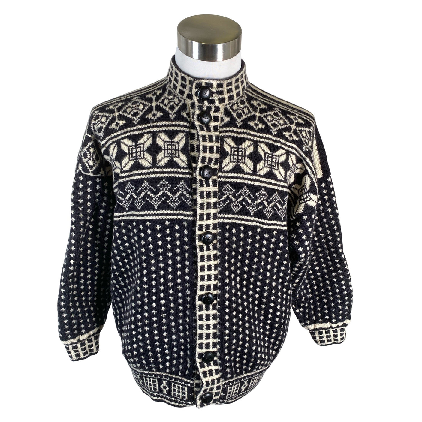 Unisex Troll-Craft - Cardigan, size L - Black (1)