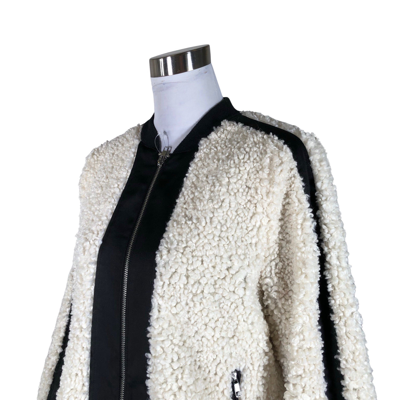 Unisex Philosophy Blues Original - Faux fur coat, size 38 - Natural white (3)