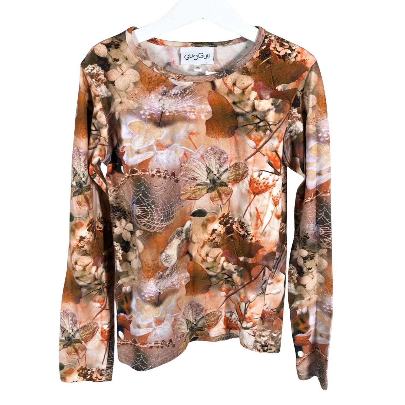 Unisex Gugguu - Tricot shirt, size 140 - 146 - Brown (1)