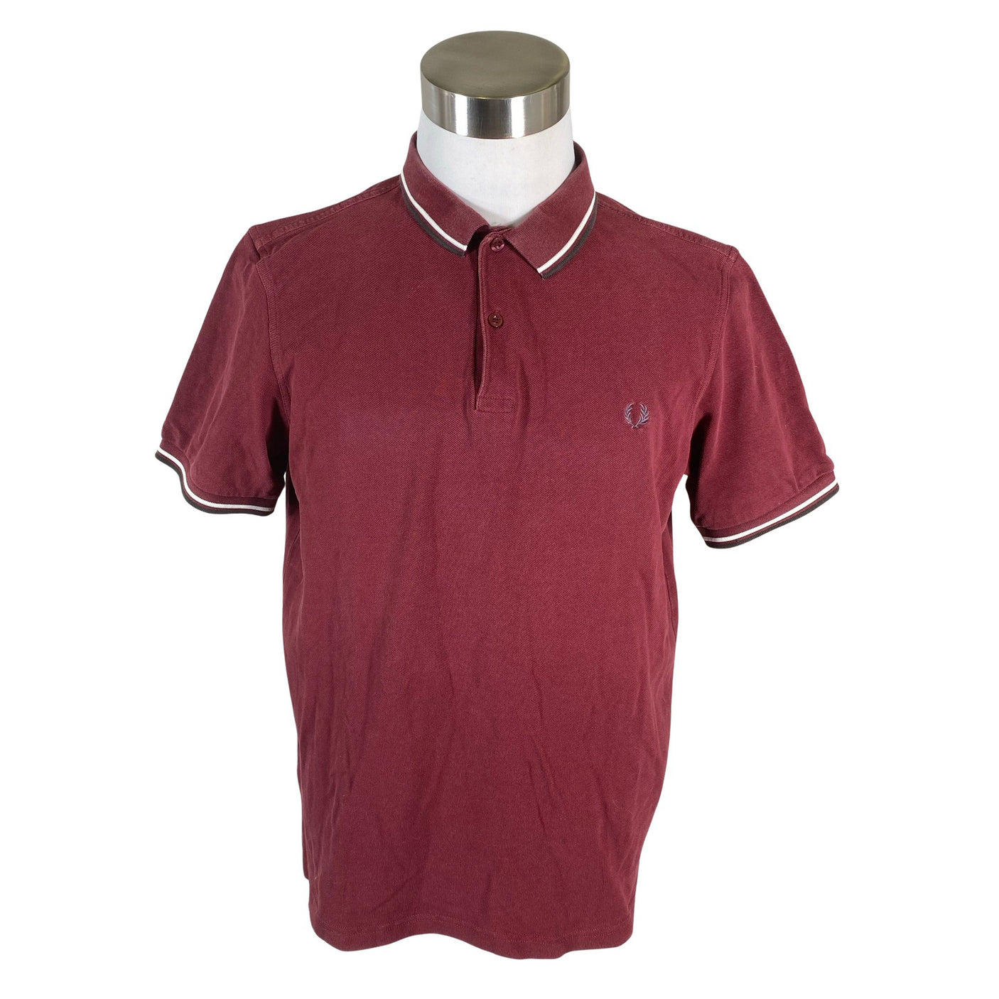 Unisex Fred Perry - Polo shirt, size XL - Wine red (1)