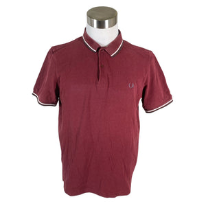 Unisex Fred Perry - Polo shirt, size XL - Wine red (1)